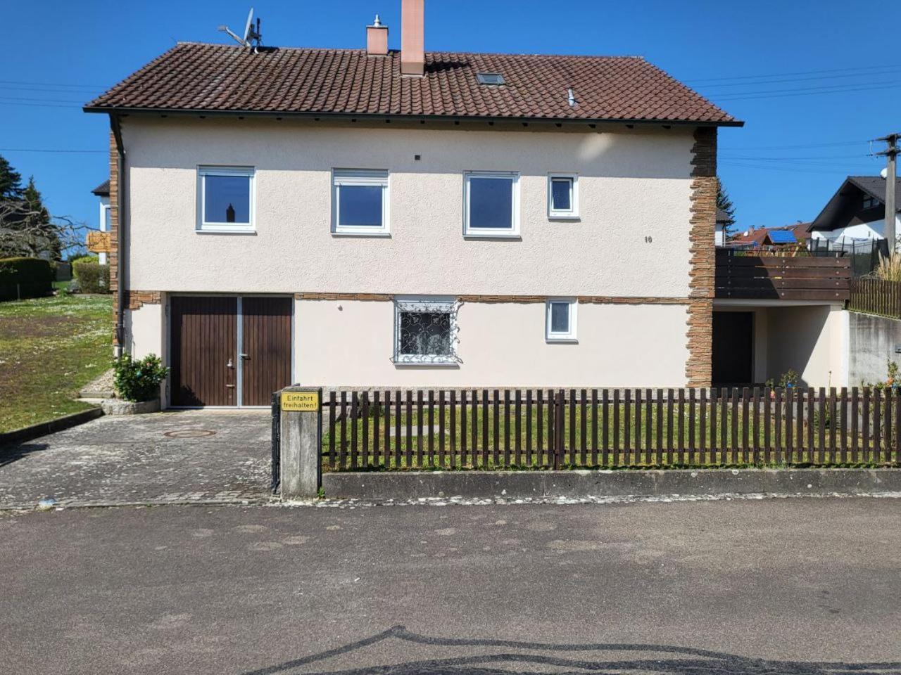Ferienwohnung Naehe Legoland Mit Grossem Garten Und Terrasse Sontheim an der Brenz Exterior foto